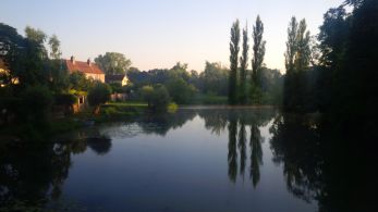 Pontailler au petit matin